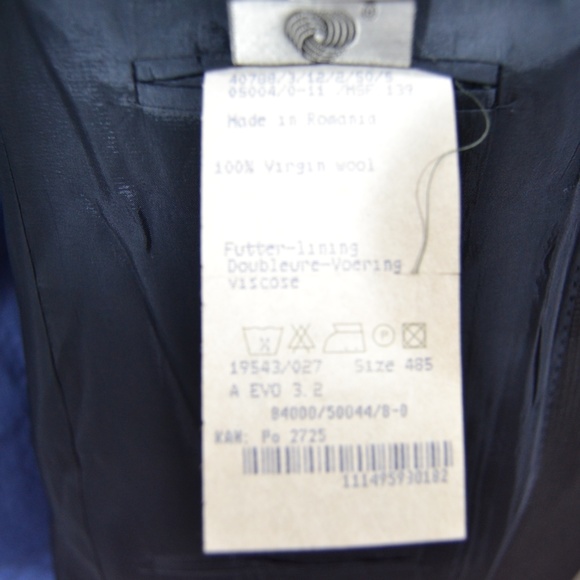 Bartolini US: 38S, EU: 48S Sport Coat Blazer Suit - Picture 5 of 8